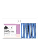 Diane #DCW7SH Cold Wave Rods - 1\/4\" Short Blue